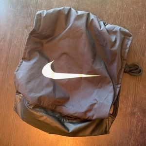Kids Black Nike Rope Strap Backpack - Used